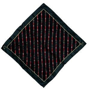 Gucci Horsebit and Buckle Silk Scarf